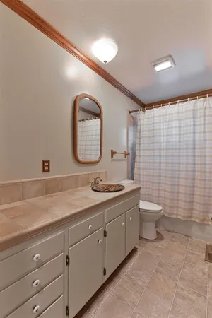 a view of a house with wooden floor