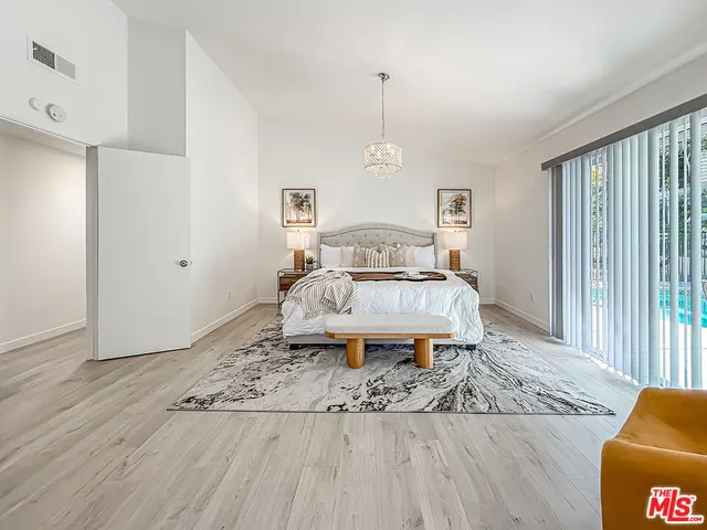 a living room with a couch and a table