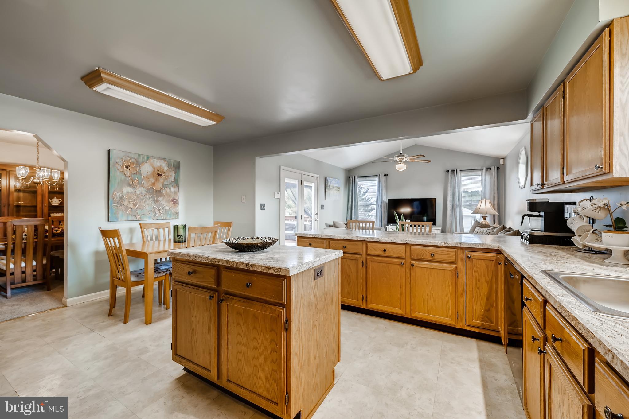 1619 Cape May Road Baltimore, MD 21221 - Photo 3 of 39 Ktchn w/ Tons of Wood Cabinetry & Countertop Space