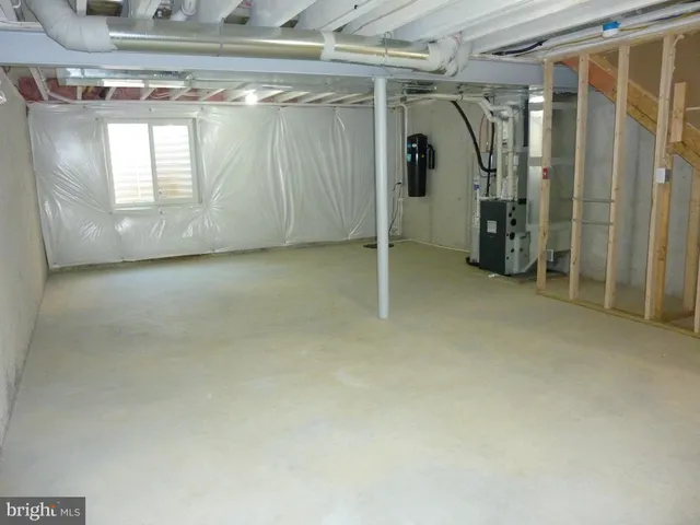 a view of water heater room