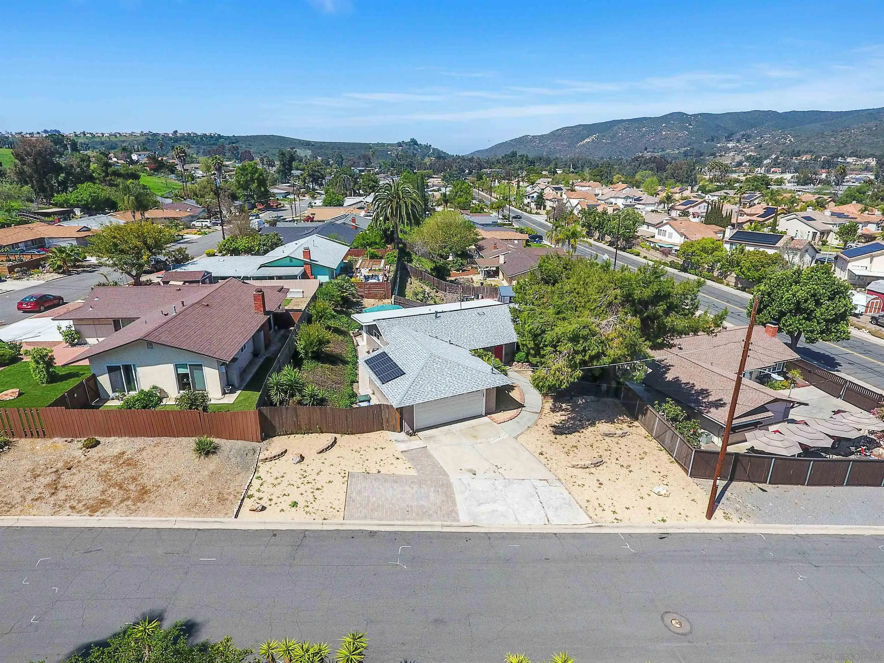 12710 Montauk Street Poway, CA 92064 - Photo 16 of 51 an aerial view of residential houses with outdoor space