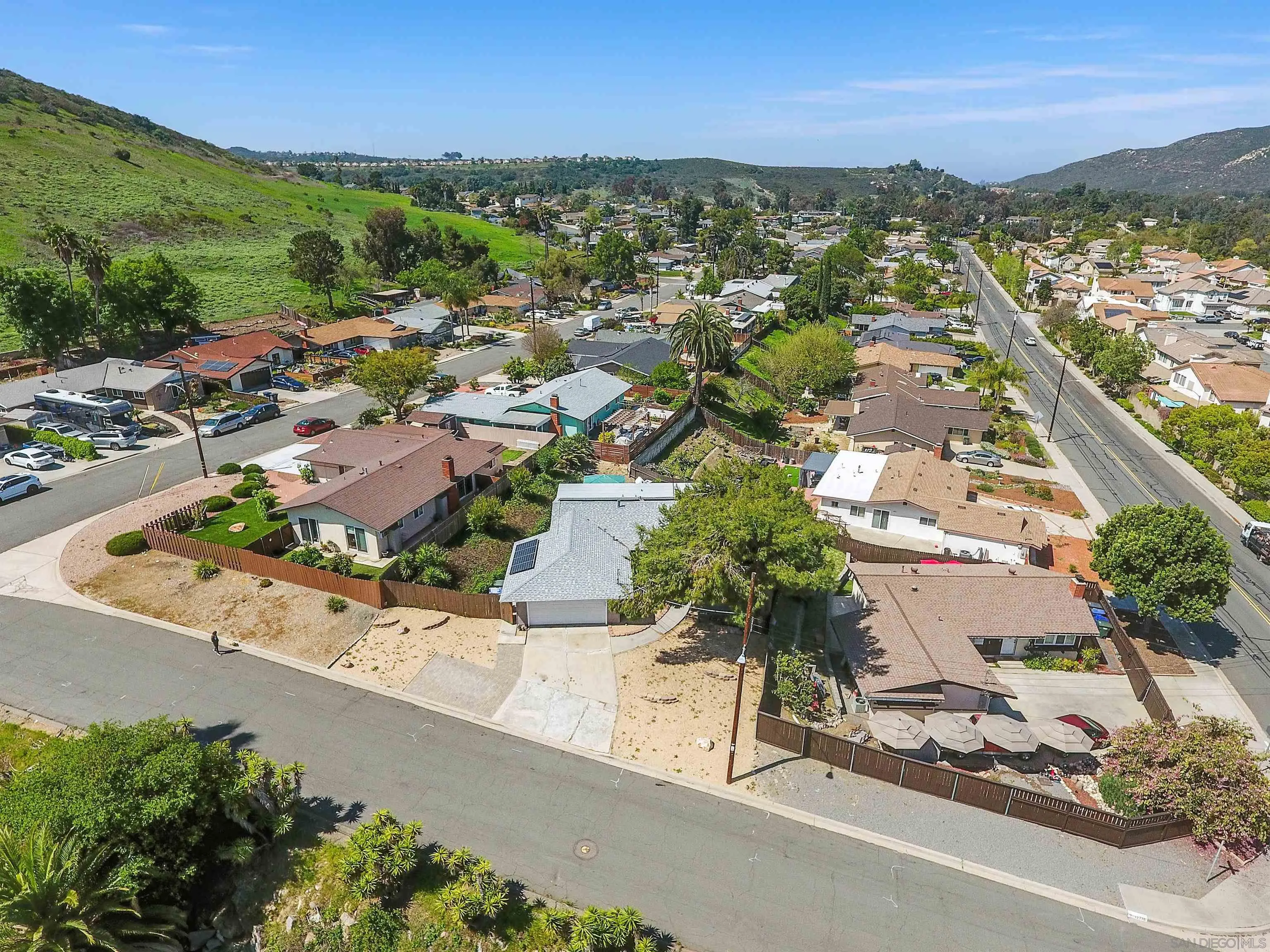 12710 Montauk Street Poway, CA 92064 - Photo 20 of 51 an aerial view of residential houses with outdoor space and street view