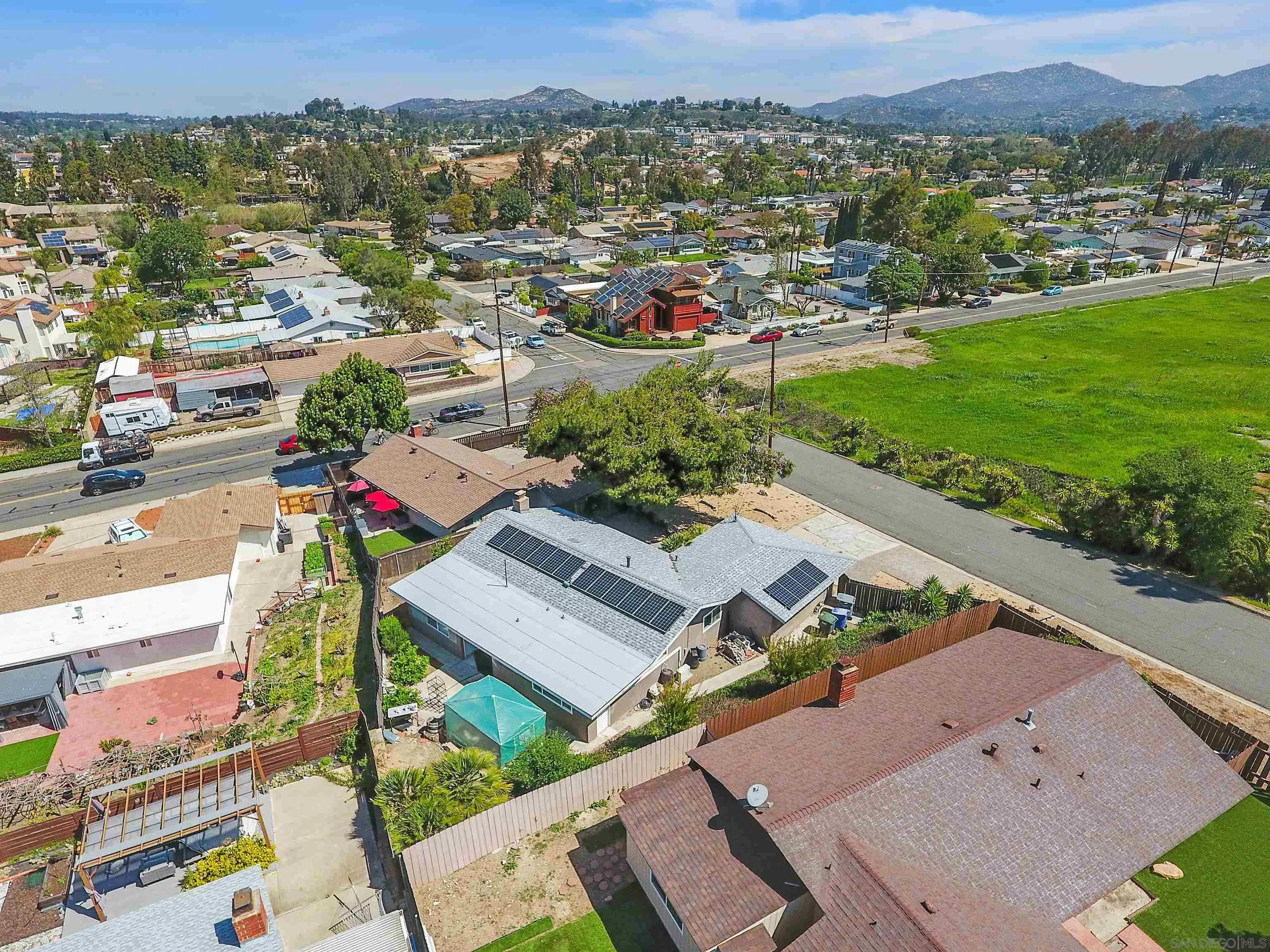 12710 Montauk Street Poway, CA 92064 - Photo 7 of 51 an aerial view of a house with a garden
