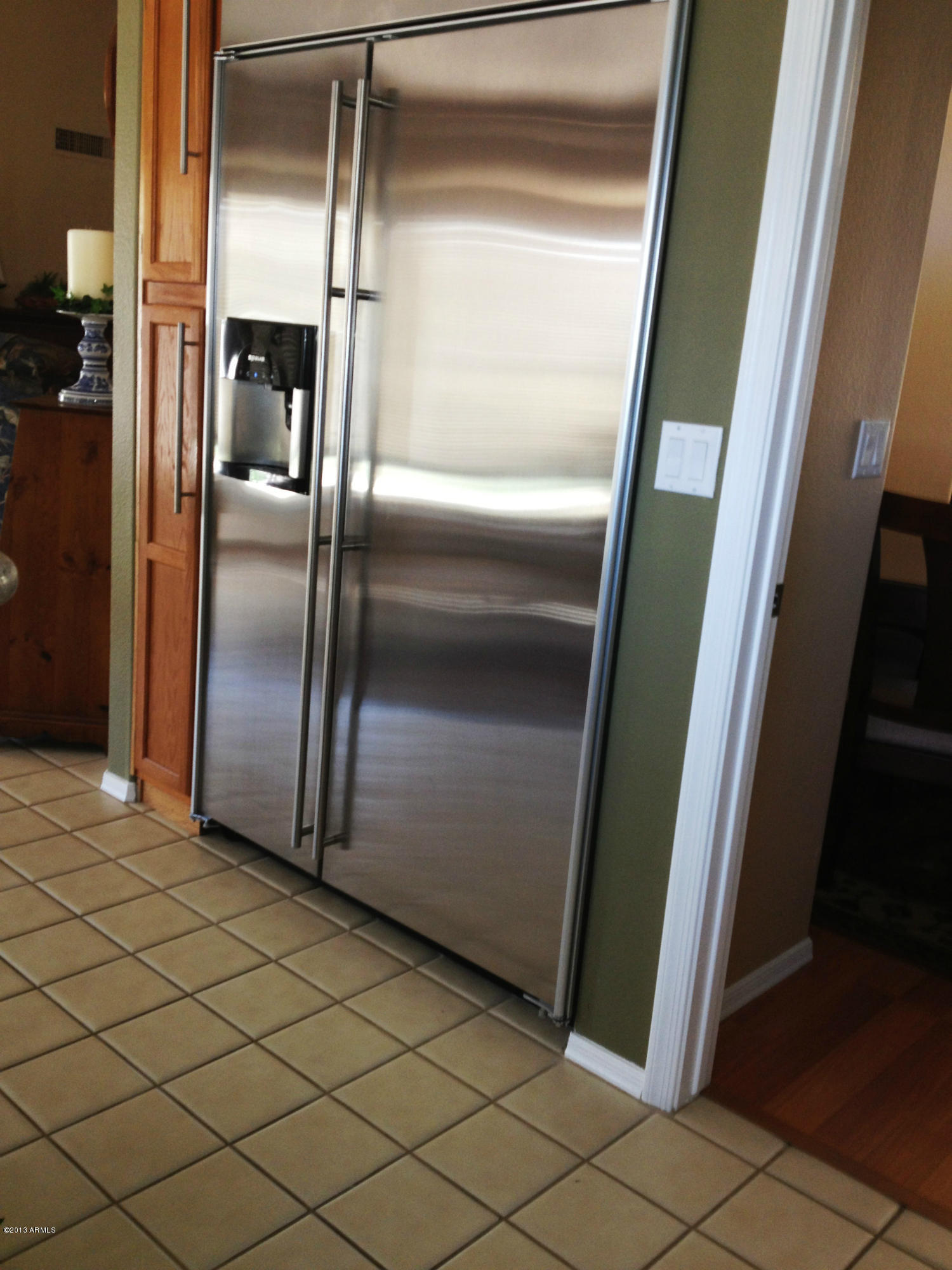 14643 West Raindance Road Surprise, AZ 85374 - Photo 3 of 12 STAINLESS STEEL BUILT-IN REFRIGERATOR