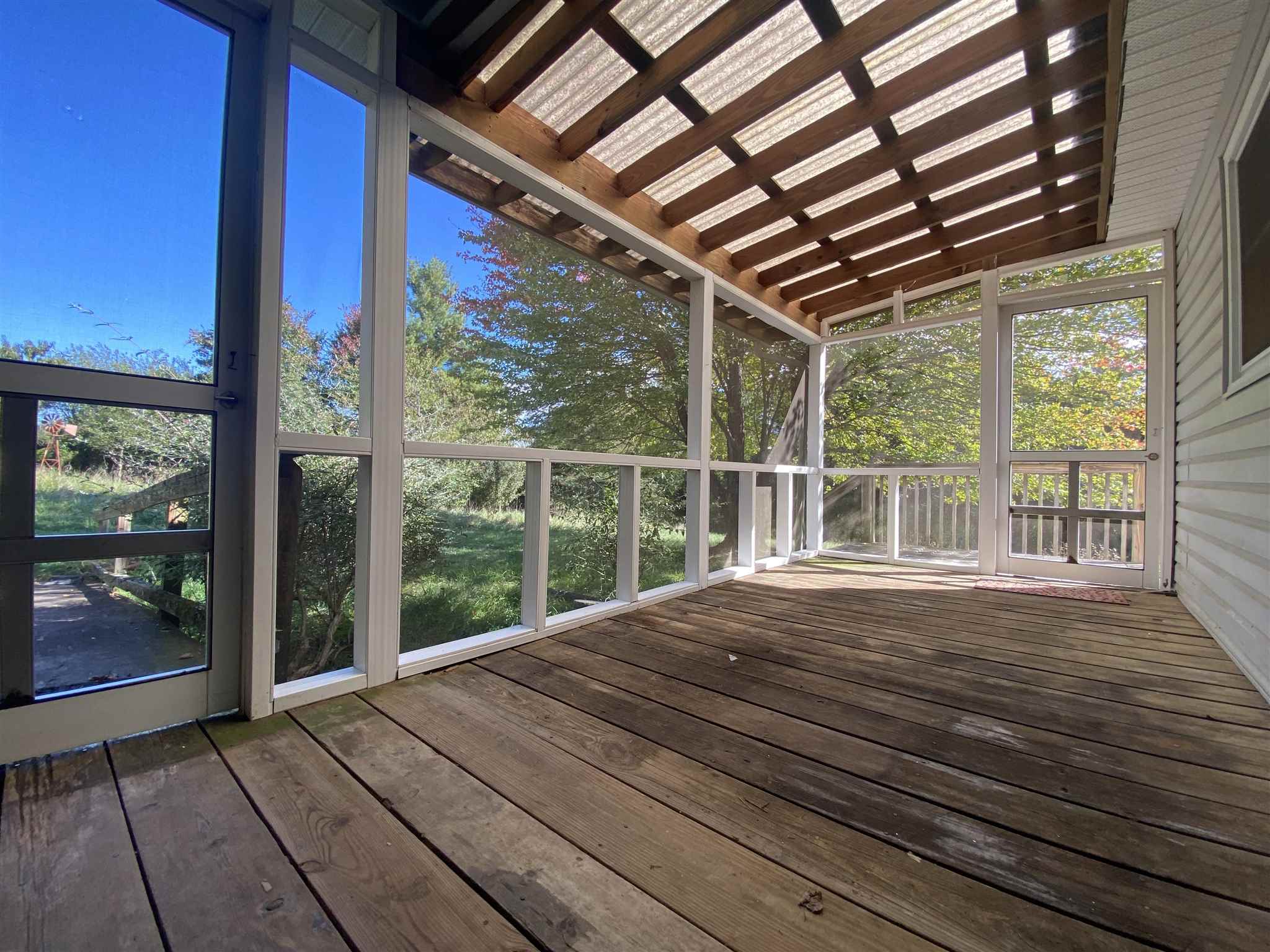 1773 Roman Road Mount Sidney, VA 24467 - Photo 16 of 45 a view of swimming pool with wooden floor and outdoor space
