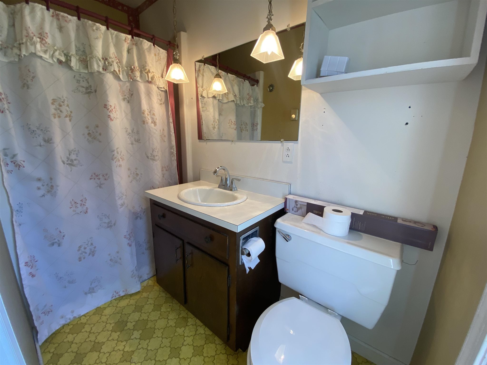 1773 Roman Road Mount Sidney, VA 24467 - Photo 29 of 45 a bathroom with a sink toilet and shower