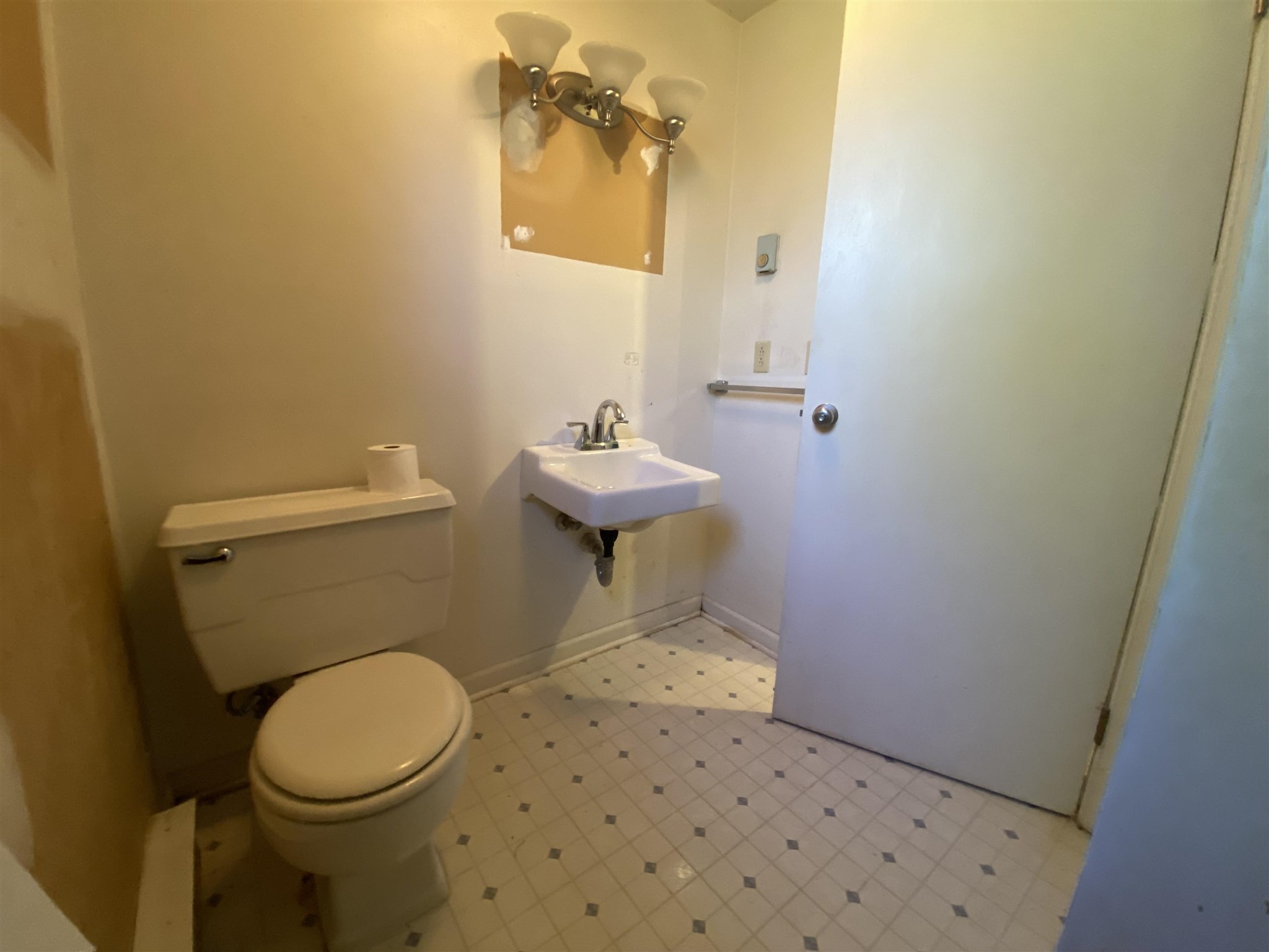 1773 Roman Road Mount Sidney, VA 24467 - Photo 37 of 45 a bathroom with a sink and a toilet
