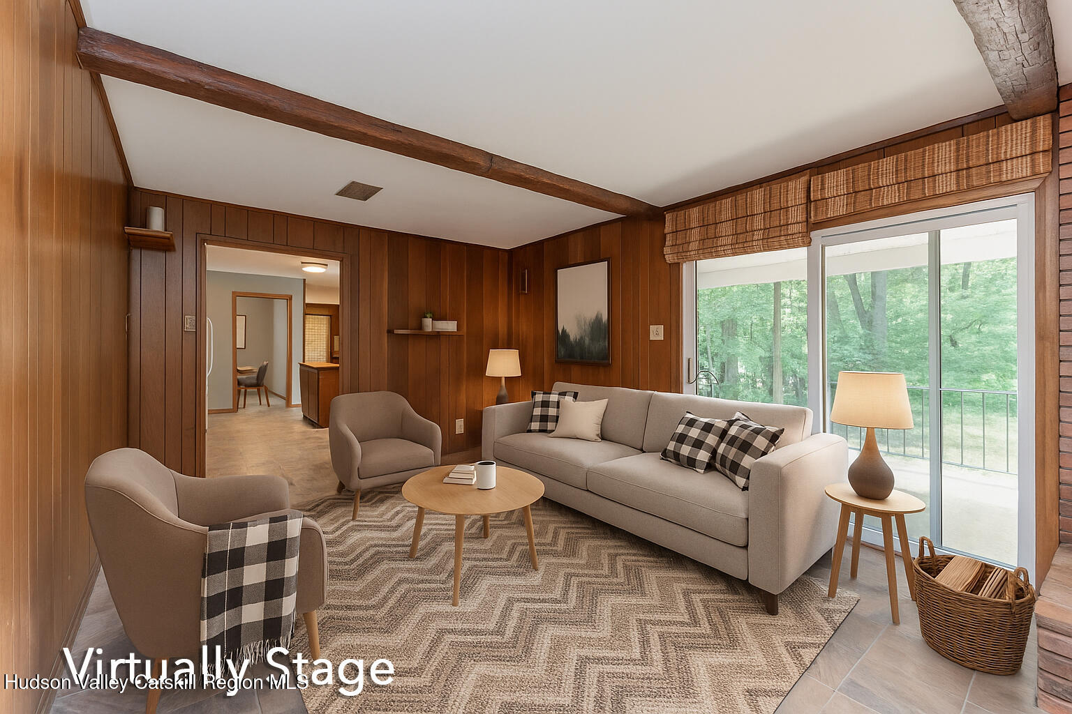 22 Robert Drive Hyde Park, NY 12538 - Photo 11 of 52 a living room with furniture and a large window