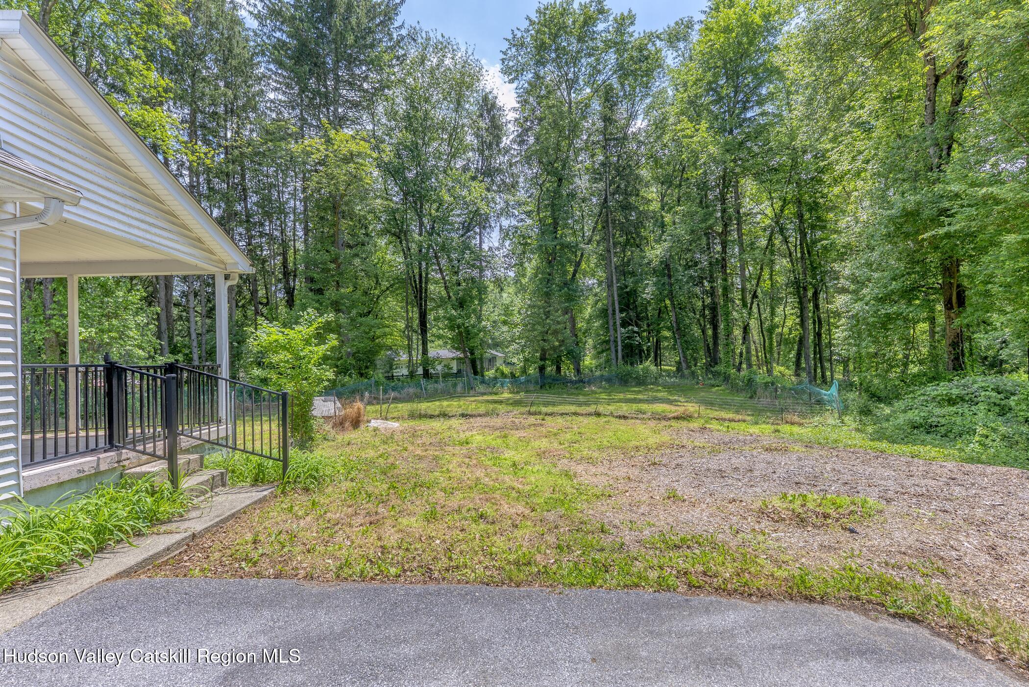 22 Robert Drive Hyde Park, NY 12538 - Photo 48 of 52 a backyard of a house with plants and large trees
