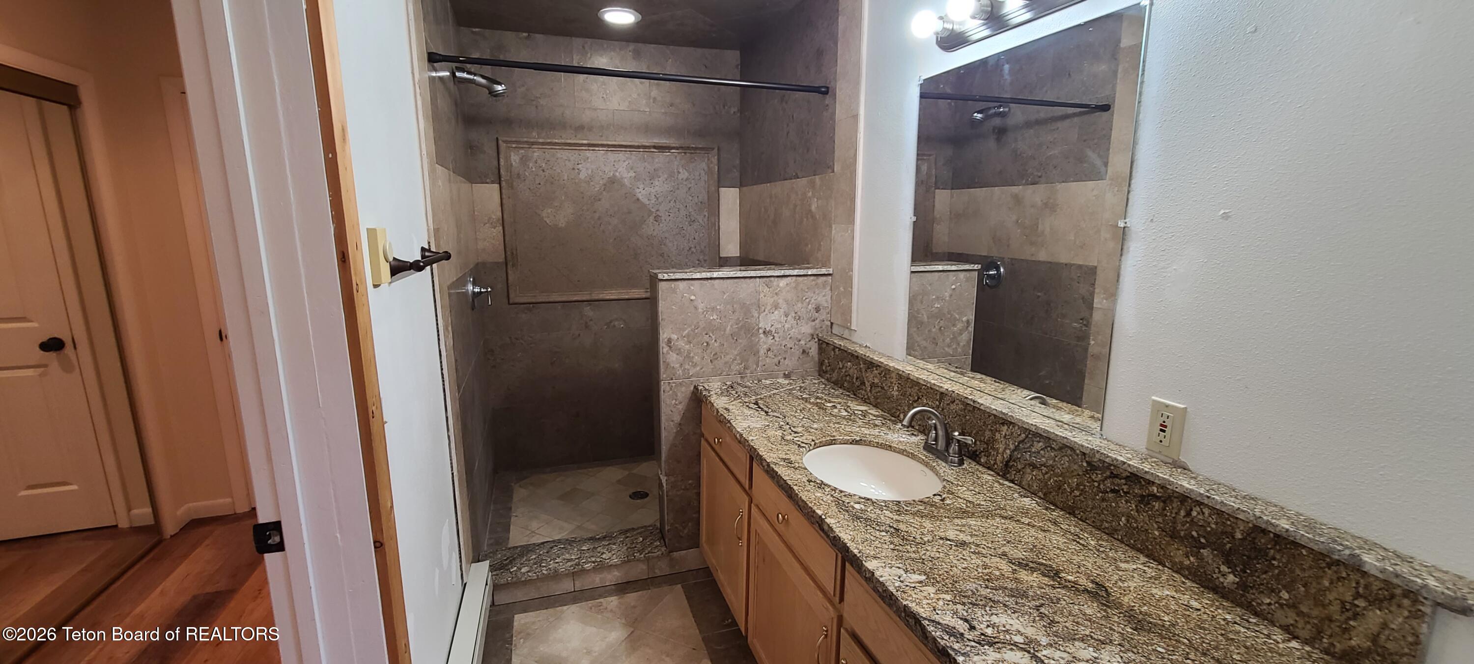 469 Greys River Loop Alpine, WY 83128 - Photo 21 of 24 Downstairs Bath 2