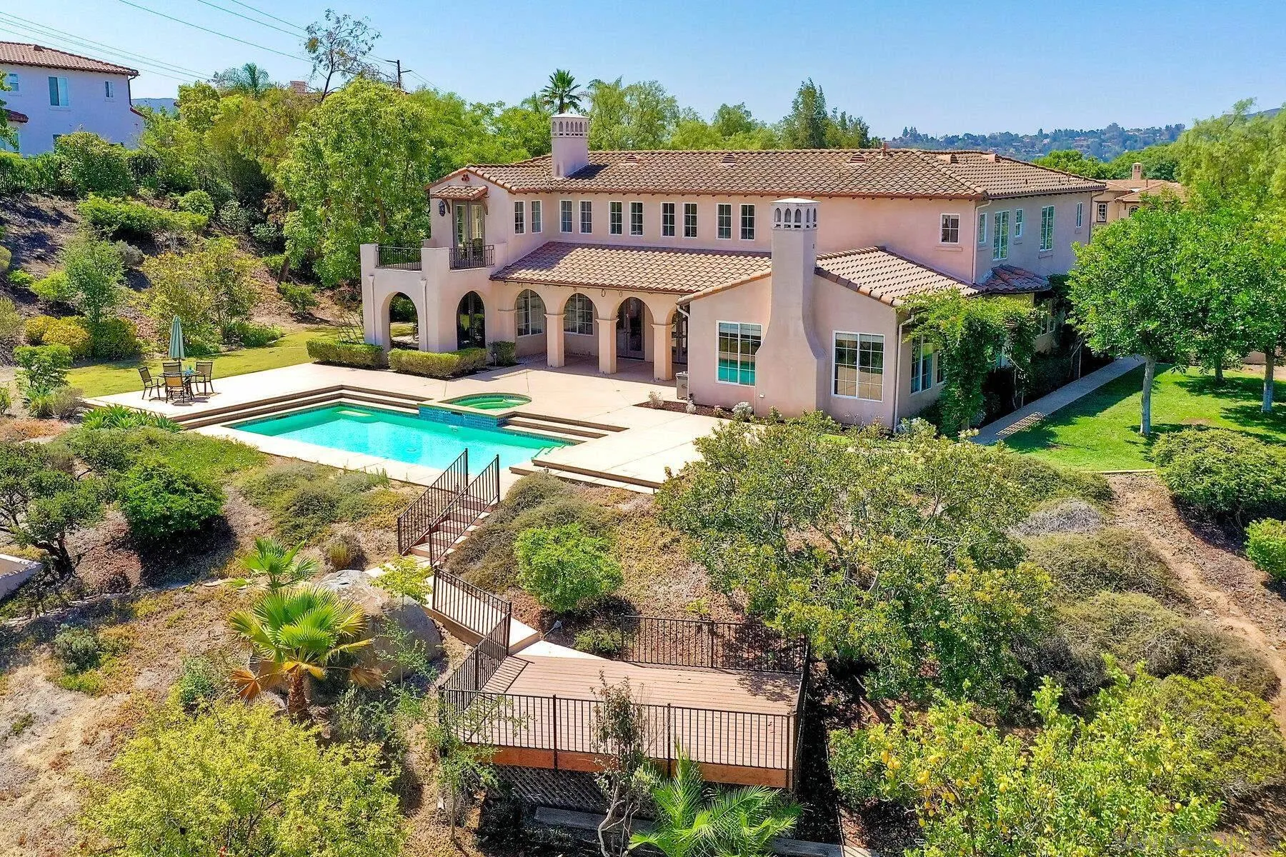 13660 Overland Pass Road Poway, CA 92064 - Photo 58 of 61 an aerial view of a house