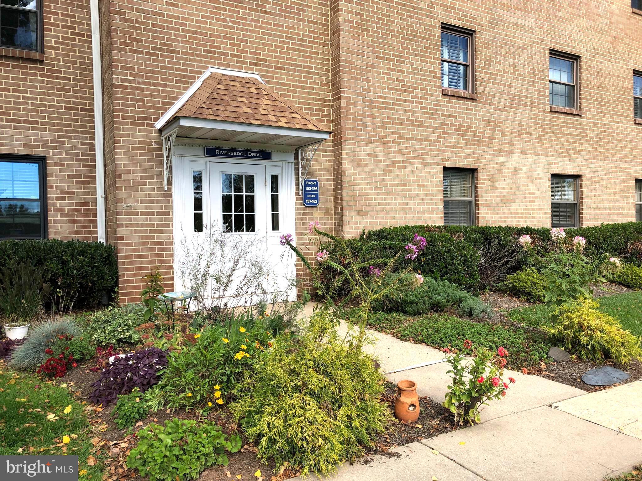 159 Riversedge Drive, Unit CONDO 159 Norristown, PA 19403 - Photo 13 of 16 Rear Entrance Facing the River