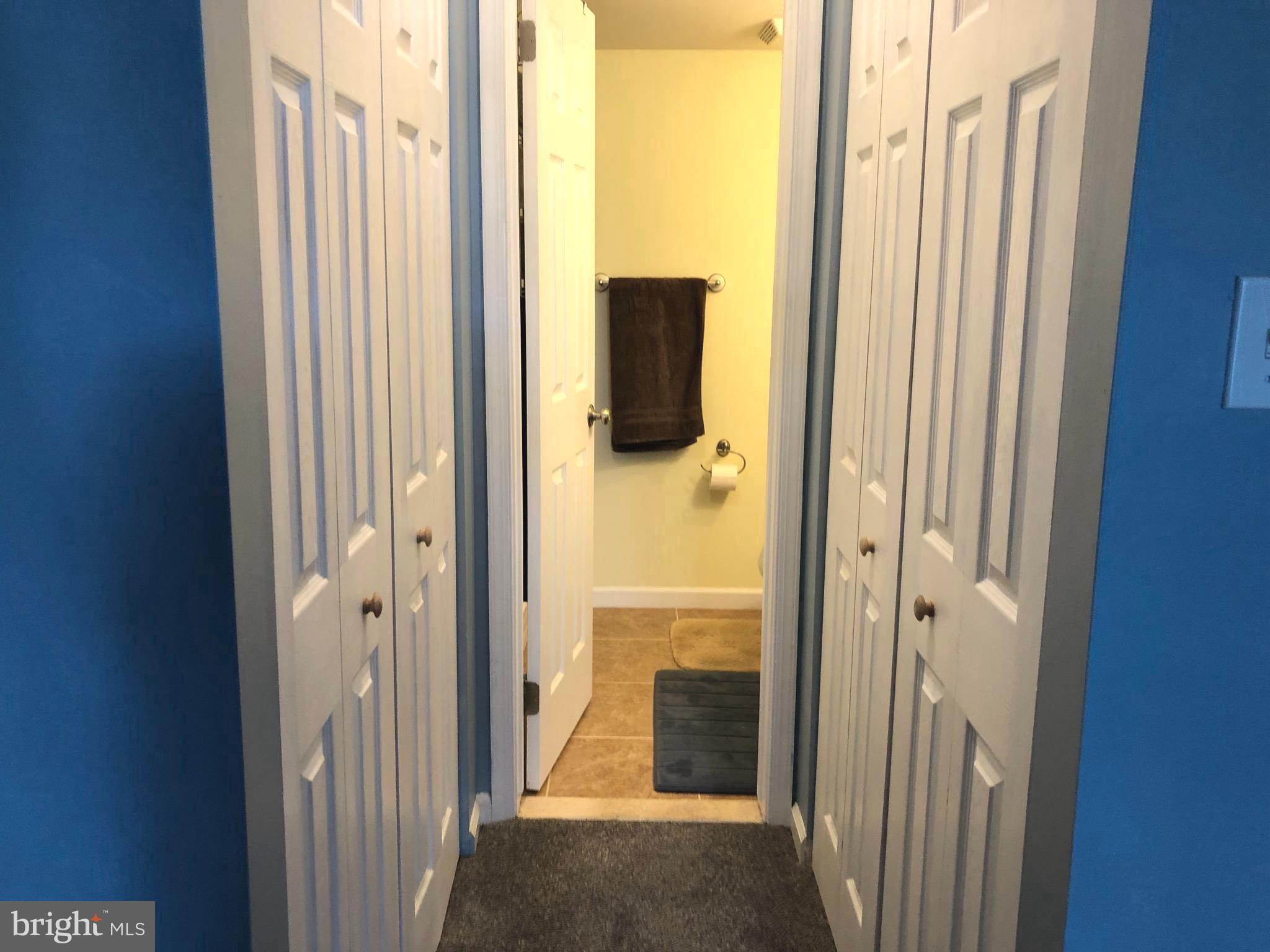 159 Riversedge Drive, Unit CONDO 159 Norristown, PA 19403 - Photo 9 of 16 Primary Bedroom Double Closets and Bathroom