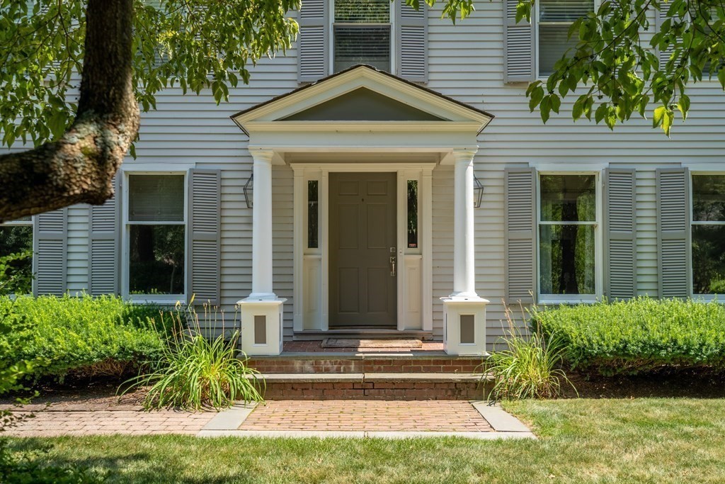 22 Hillcrest Road Weston, MA 02493 - Photo 31 of 31 a front view of a house with garden