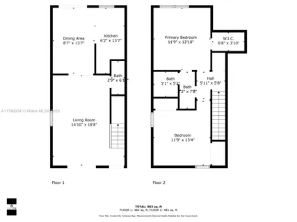 $188,000 | 2306 Northwest 52nd Avenue, Unit 2306, Lauderhill, FL 33313