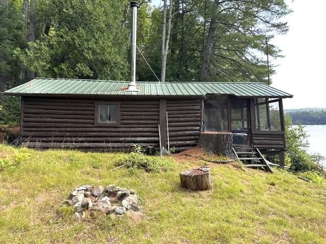 3 Jim Pond Road Eustis, ME 04936 - Photo 3 of 17 Cabin side view