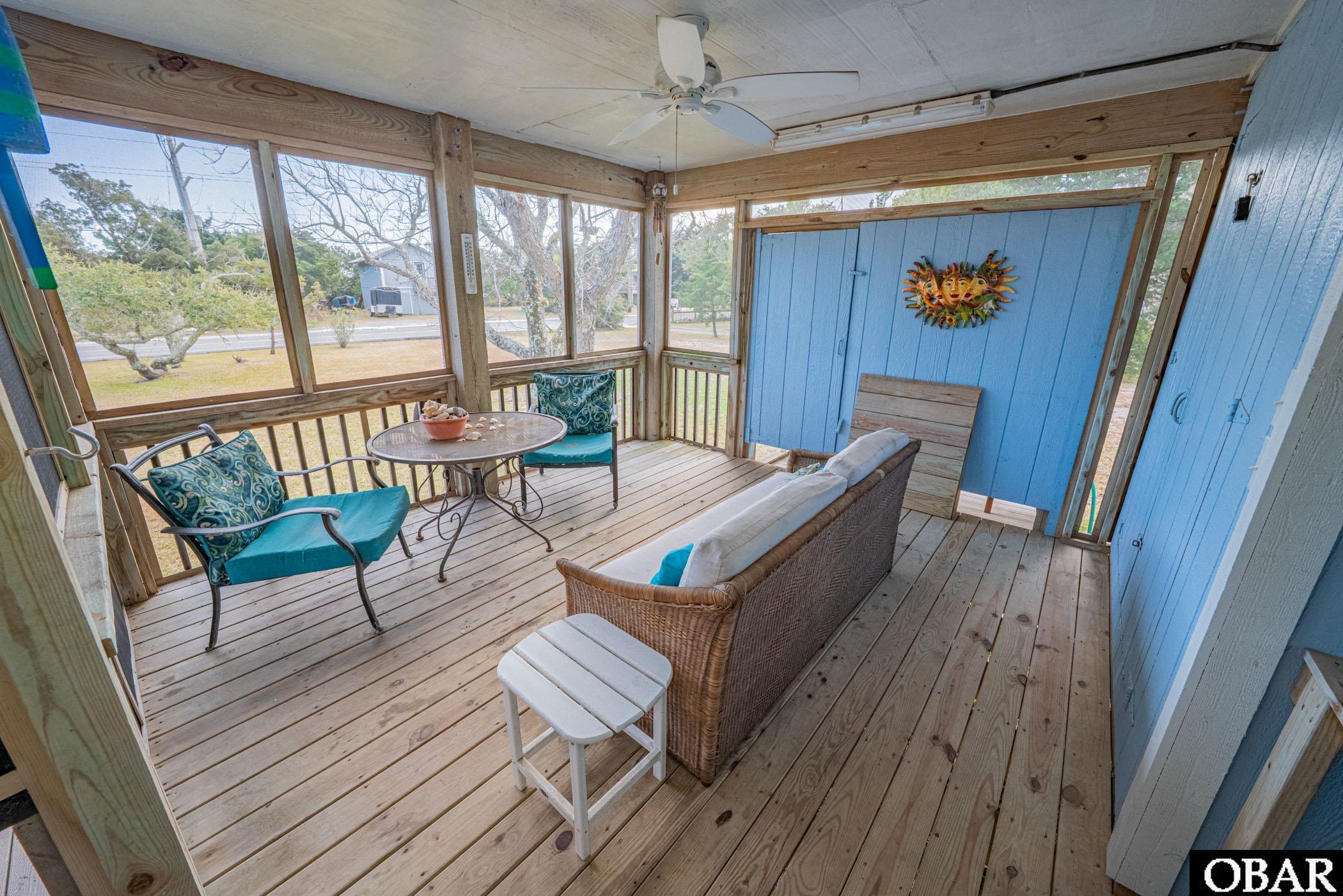 57216 Eagle Pass Road Hatteras, NC 27943 - Photo 8 of 47 Screened in Porch for Guest Apartment