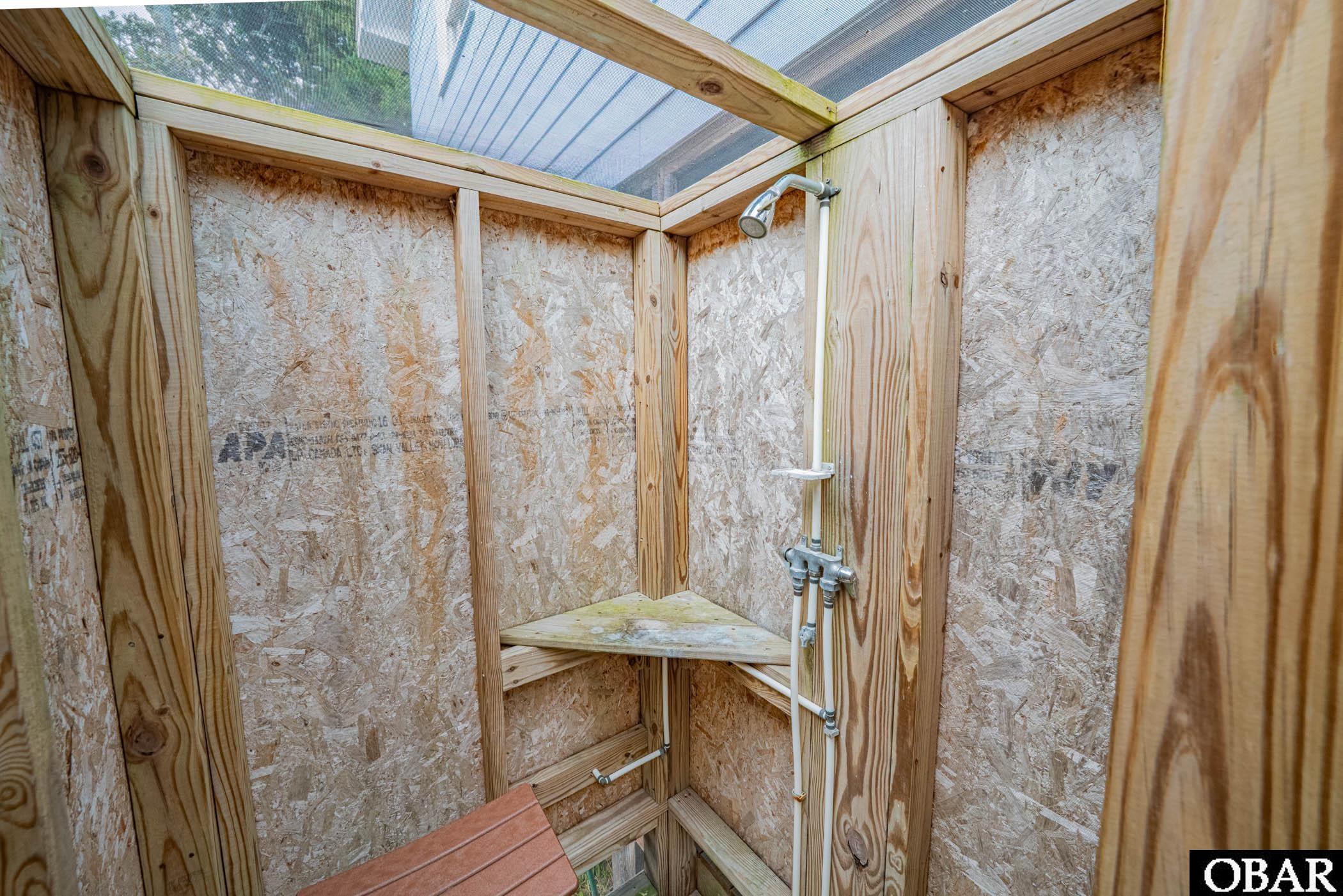 57216 Eagle Pass Road Hatteras, NC 27943 - Photo 10 of 47 Outdoor Shower for Guest Apartment