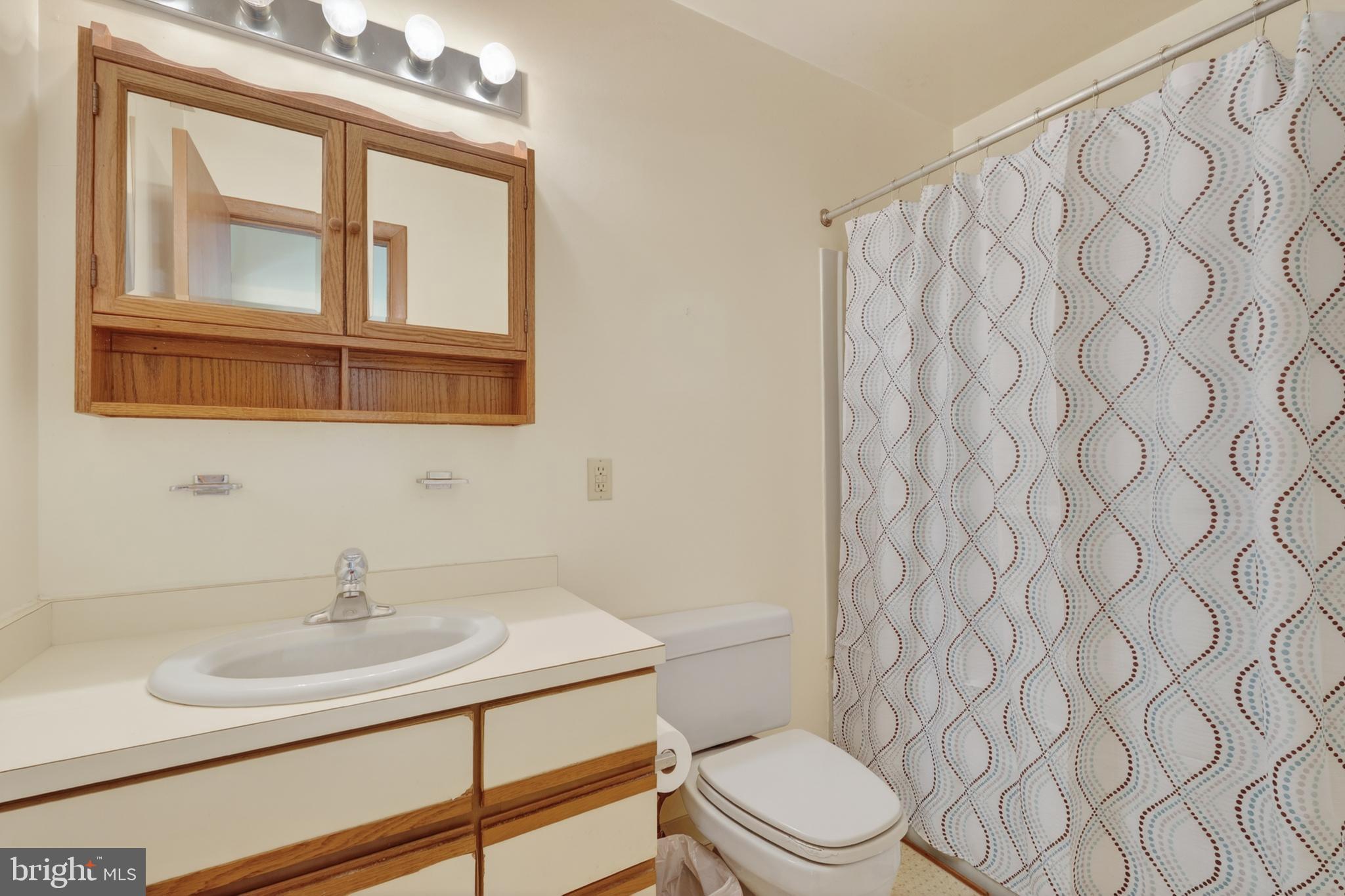 9 Drake Road Chesapeake City, MD 21915 - Photo 20 of 39 a bathroom with a sink toilet and mirror