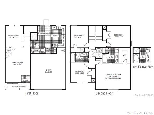 3021 Arthur Road Indian Land, SC 29707 - Photo 2 of 8 a picture of a floor plan