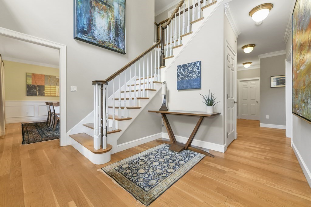 39 Brooks Road Lincoln, MA 01773 - Photo 4 of 40 a view of an entryway with wooden floor