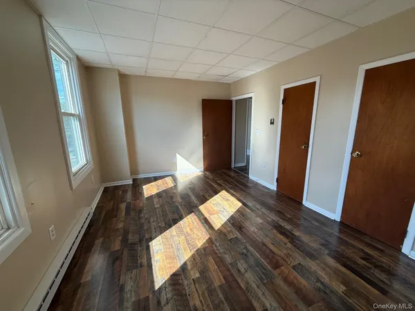 a view of wooden floor