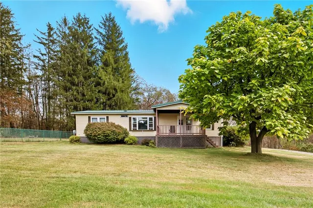 a view of city and ocean