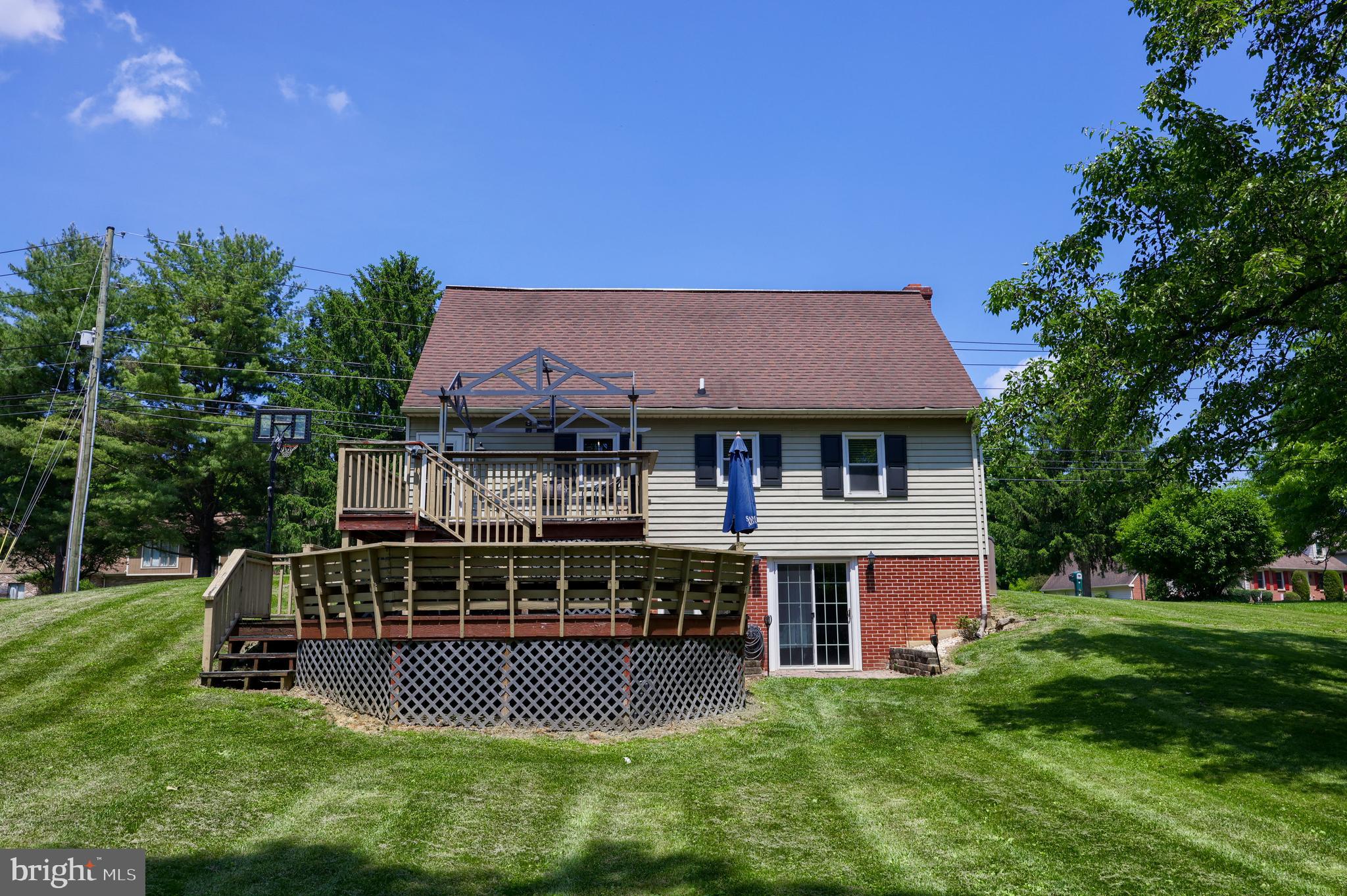 358 Delp Road Lancaster, PA 17601 - Photo 7 of 42 Rear View w/ Deck