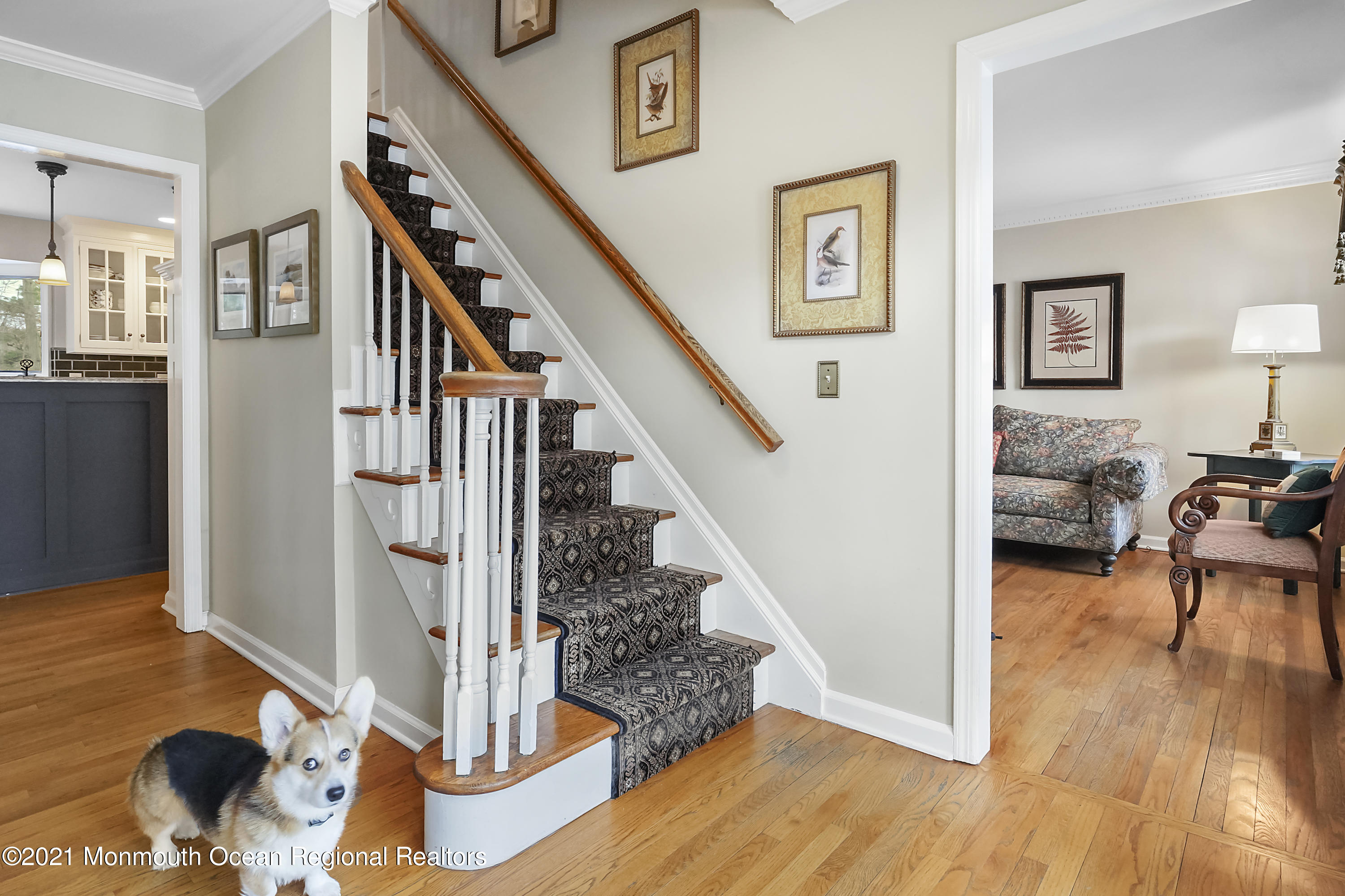 82 Lewis Point Road Fair Haven, NJ 07704 - Photo 14 of 35 LEWIS POINT foyer corgi
