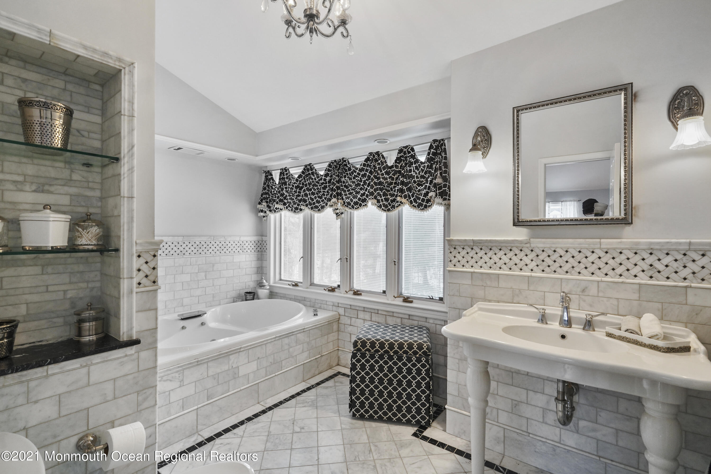 82 Lewis Point Road Fair Haven, NJ 07704 - Photo 22 of 35 LEWIS POINT master bathmarble