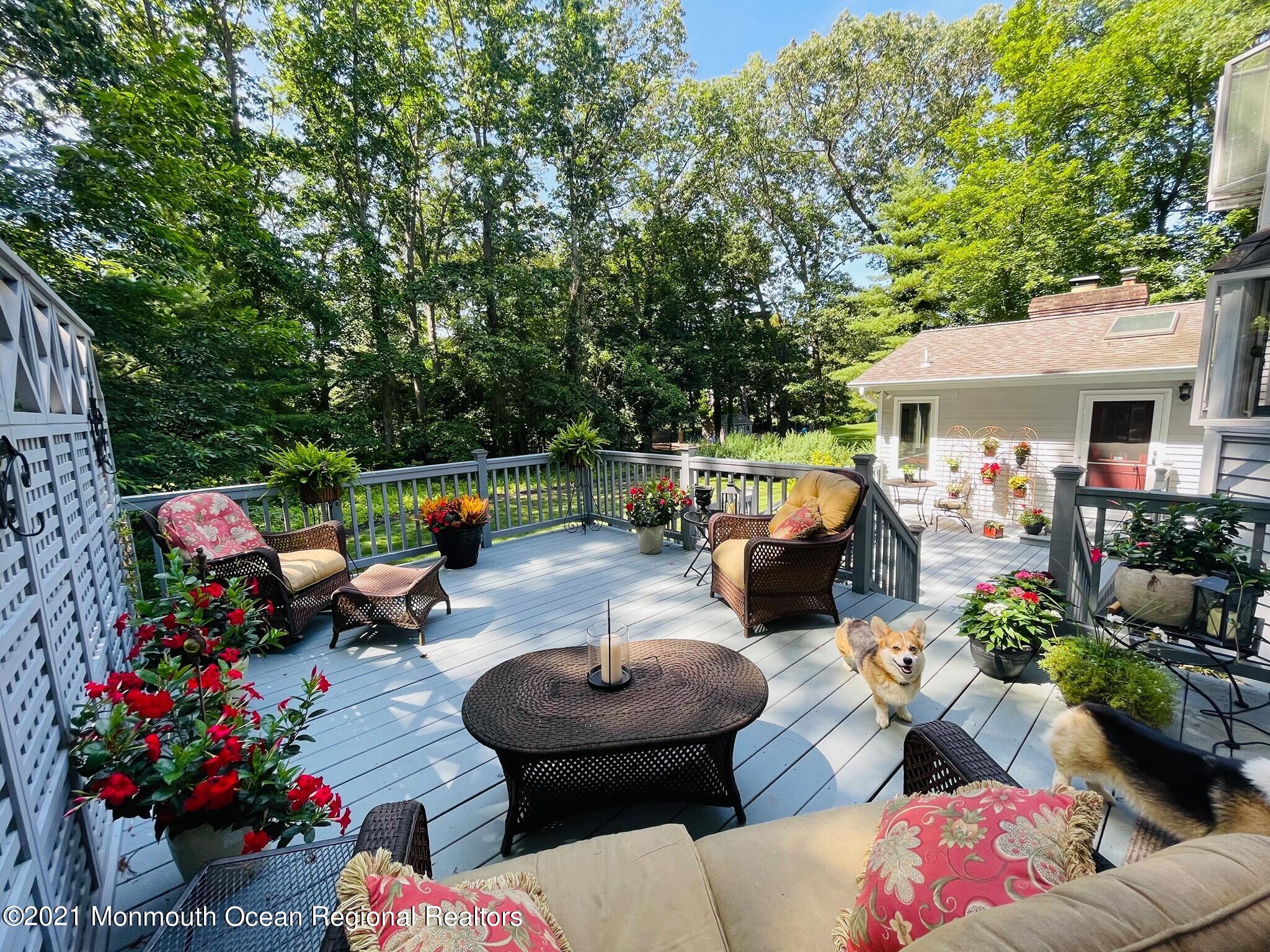 82 Lewis Point Road Fair Haven, NJ 07704 - Photo 28 of 35 LEWIS POINT deck june 2021