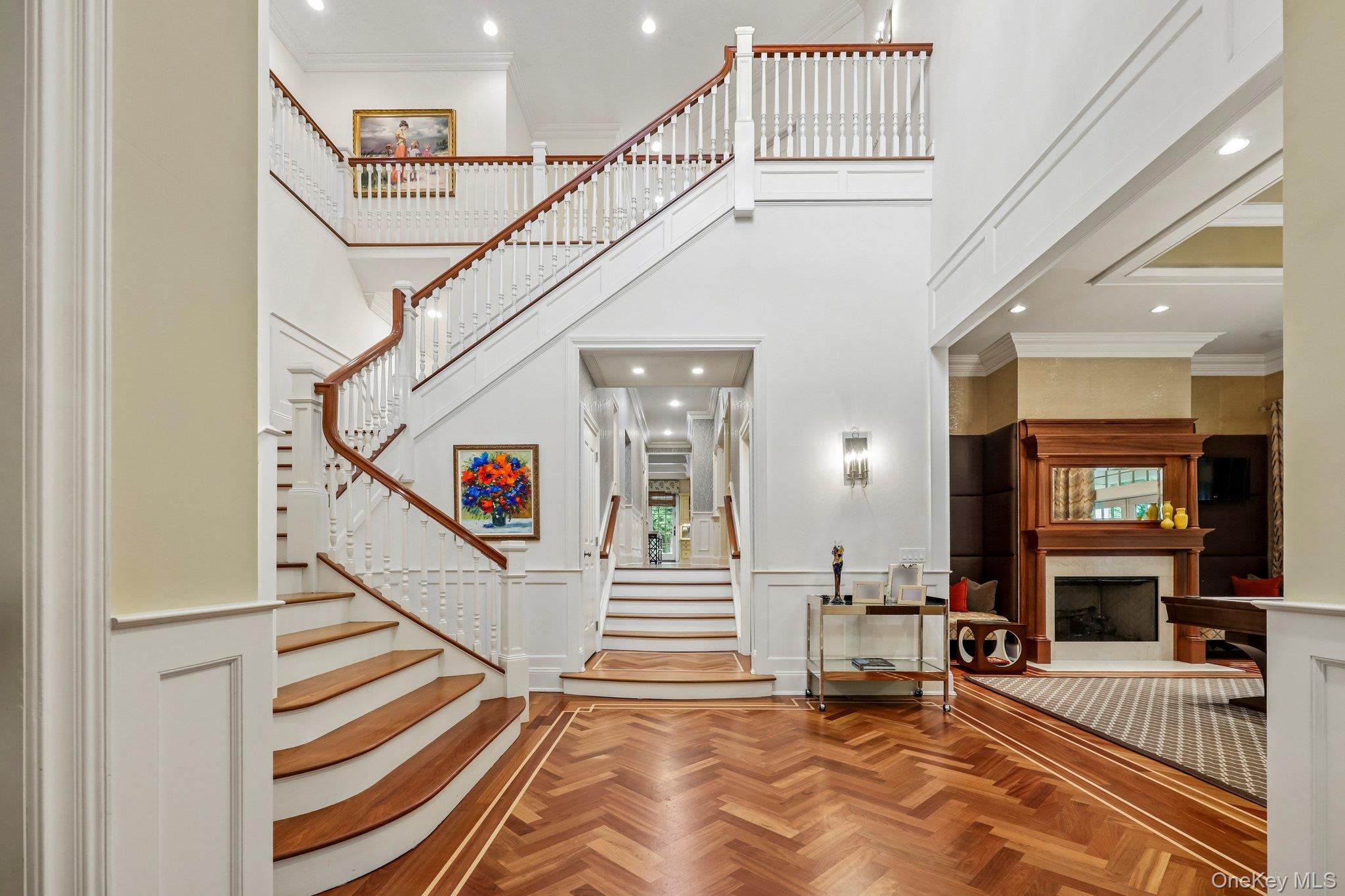 5 Mill Road Lloyd Harbor, NY 11743 - Photo 8 of 49 a view of entryway and hall with wooden floor