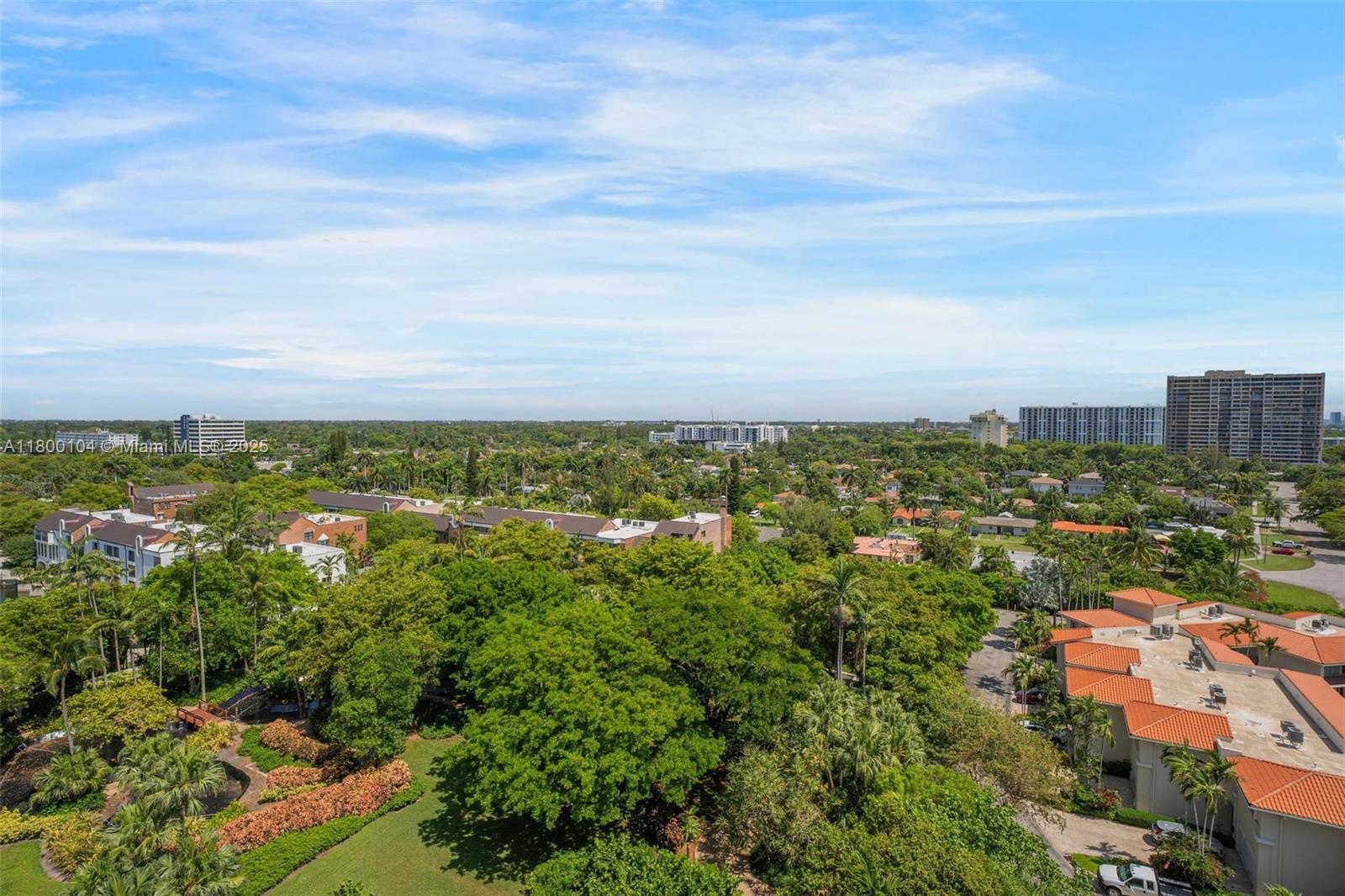 4000 Towerside Terrace, Unit 1403 Miami, FL 33138 - Photo 55 of 59 an aerial view of residential houses with outdoor space and trees