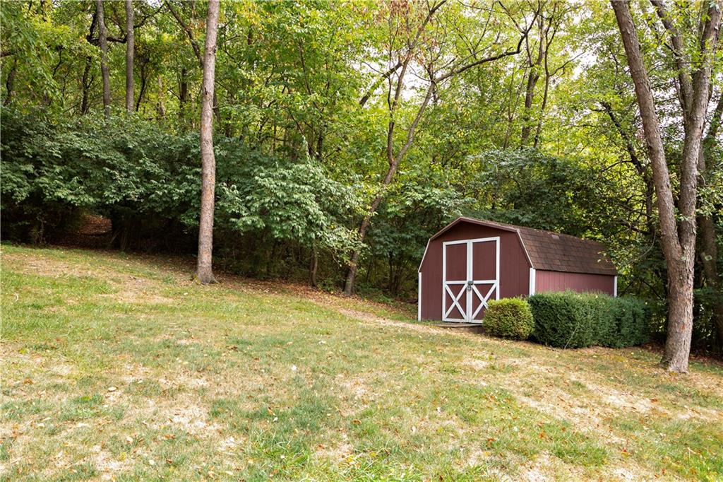 5896 Claridge Export Road Export, PA 15632 - Photo 24 of 25 Shed off to the side for all your outdoor toys and tools!