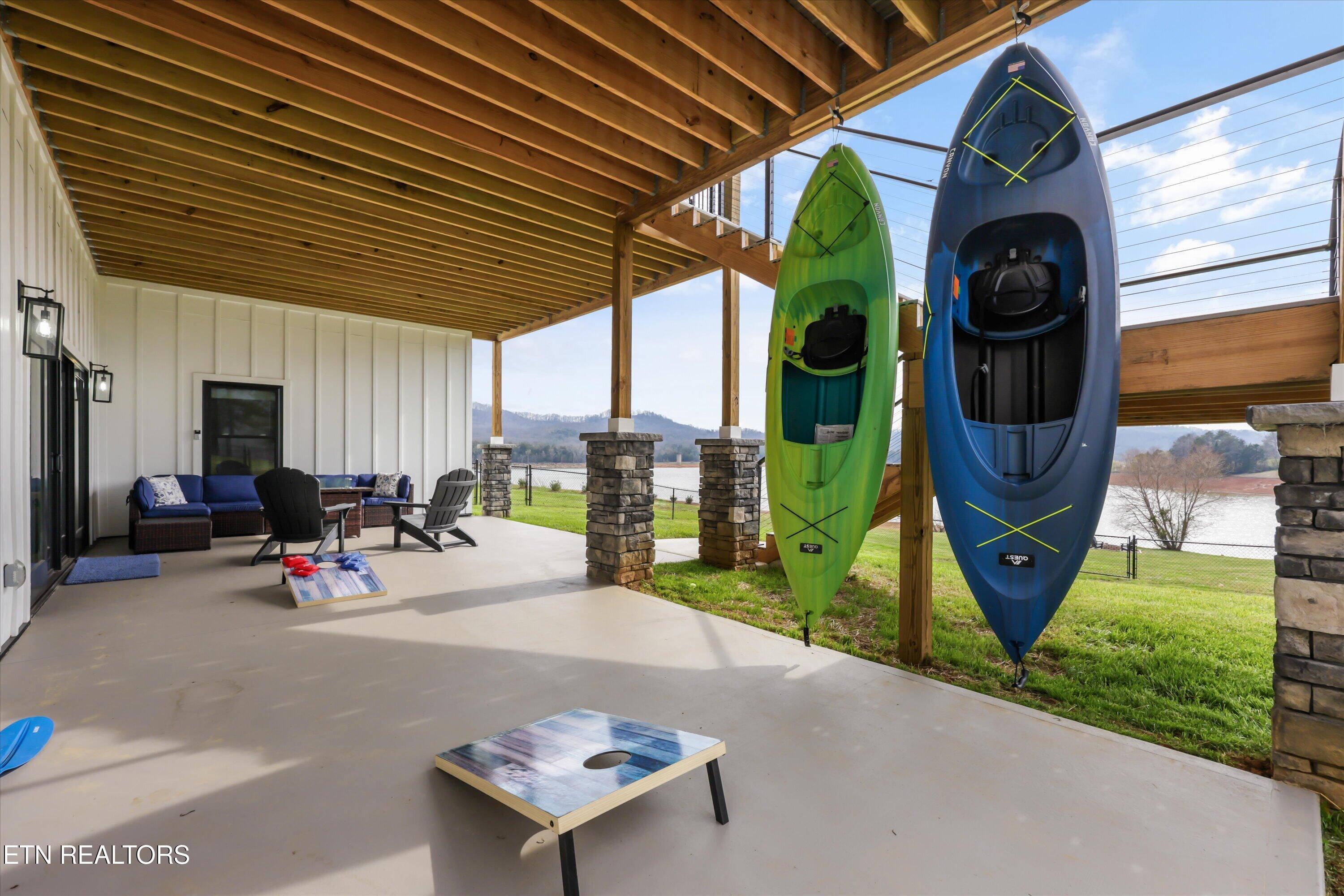 481 Masters Lane Bean Station, TN 37708 - Photo 49 of 58 Downstairs covered and dry patio
