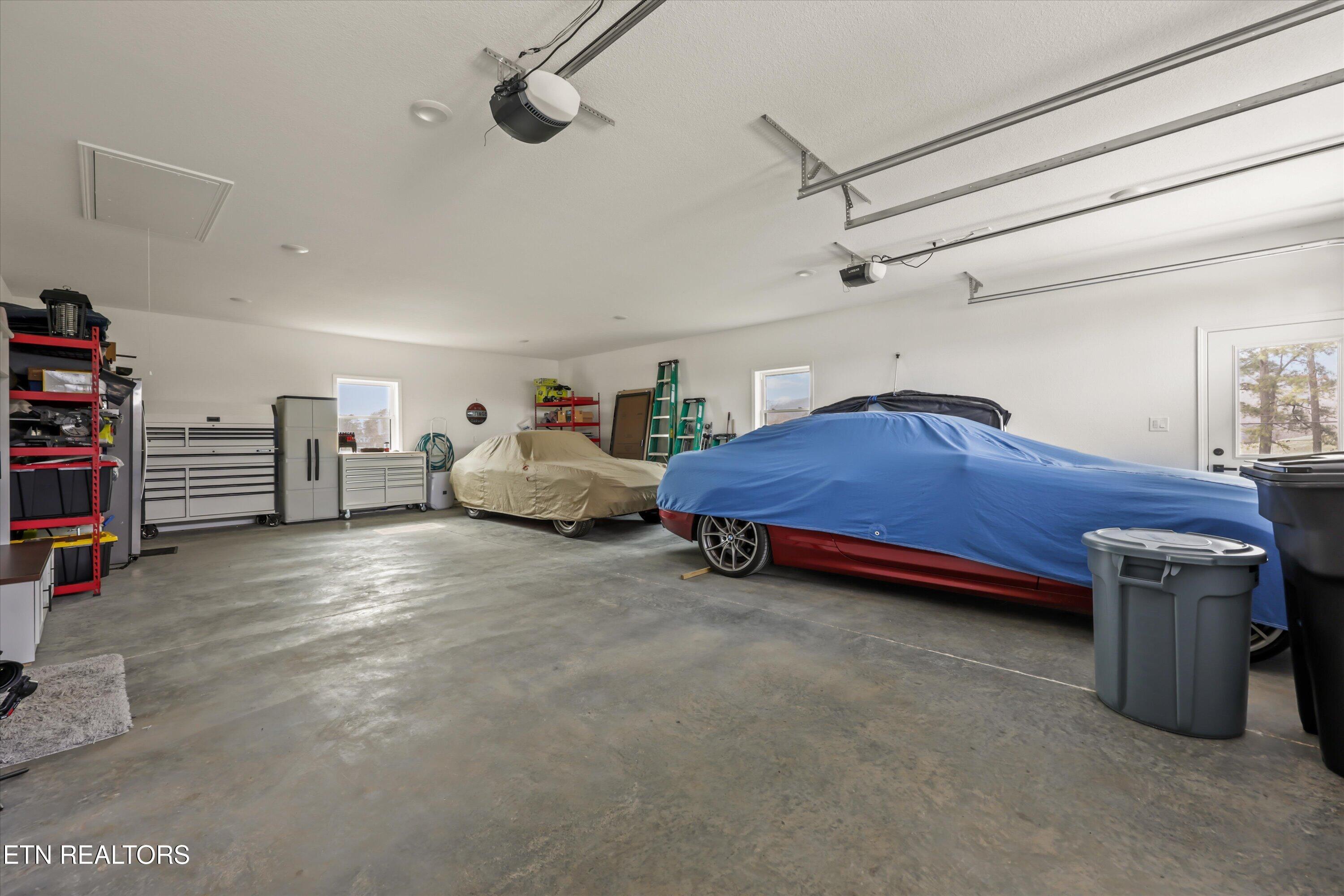 481 Masters Lane Bean Station, TN 37708 - Photo 8 of 58 Sneak Peak into the Large 4 Car Garage
