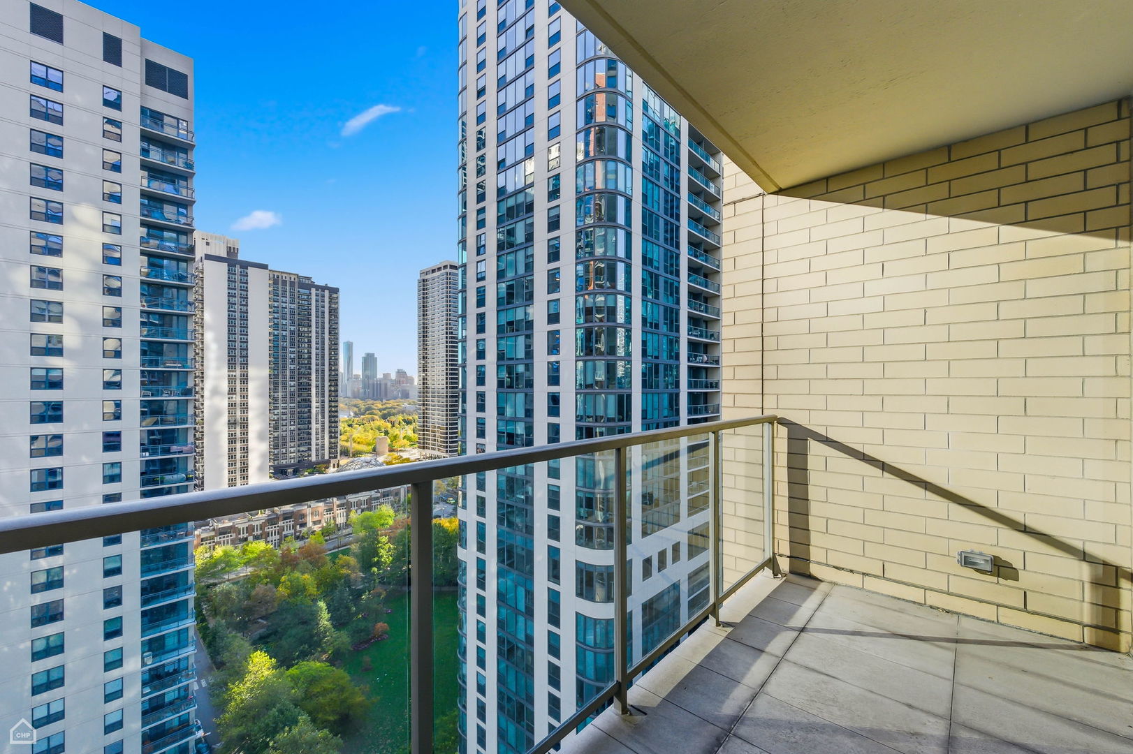 420 East Waterside Drive, Unit 1502 Chicago, IL 60601 - Photo 10 of 11 a view of balcony with outdoor space