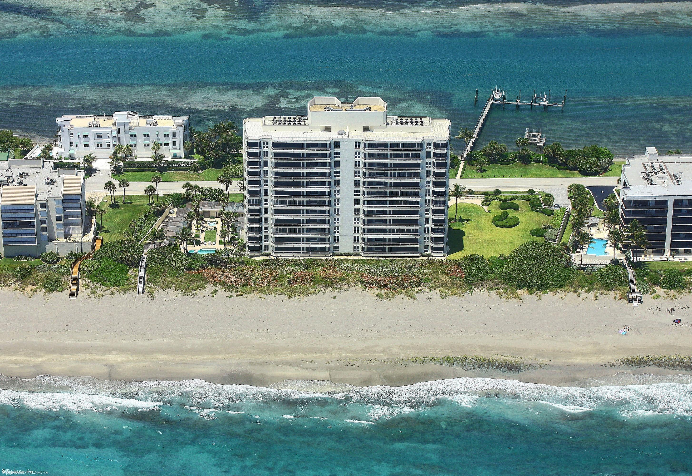 19700 South Beach Road, Unit 2S Jupiter, FL 33469 - Photo 25 of 30 Aerial View of Carlyle