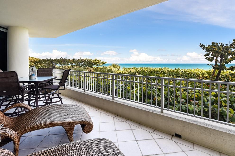 19700 South Beach Road, Unit 2S Jupiter, FL 33469 - Photo 7 of 30 Balcony - Living Room and Family Room