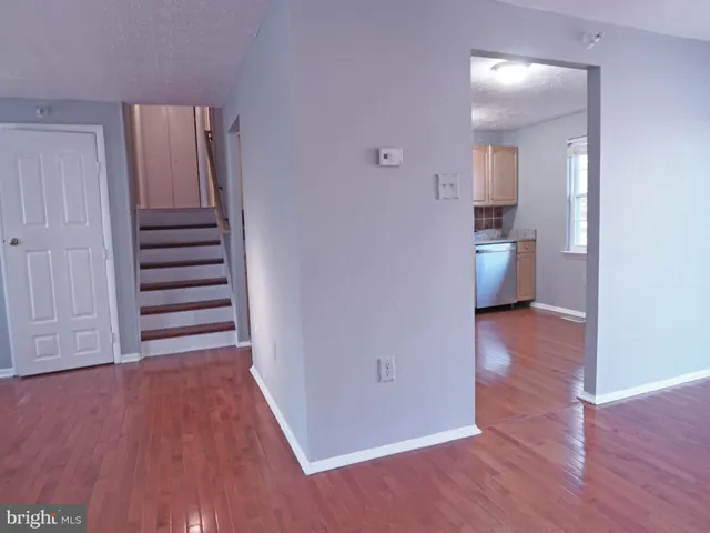 wooden floor in an empty room