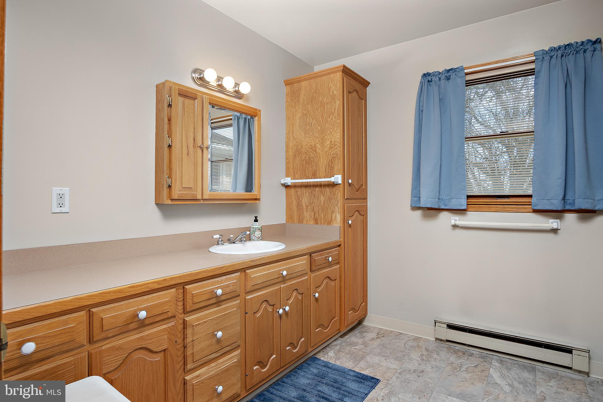 13810 Franks Run Road Smithsburg, MD 21783 - Photo 30 of 72 a spacious bathroom with 2 sink and a mirror