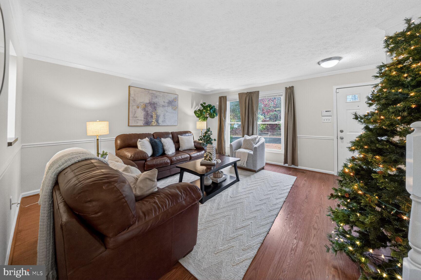 4303 Thistlewood Terrace Burtonsville, MD 20866 - Photo 4 of 26 a living room with furniture plant and a potted plant