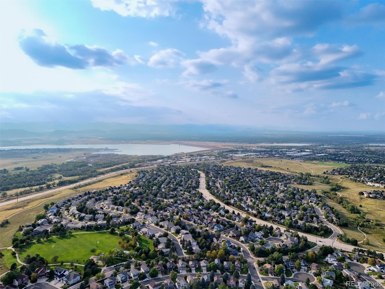 3115 White Oak Lane Highlands Ranch, CO 80129 - Photo 43 of 43 an aerial view of a city