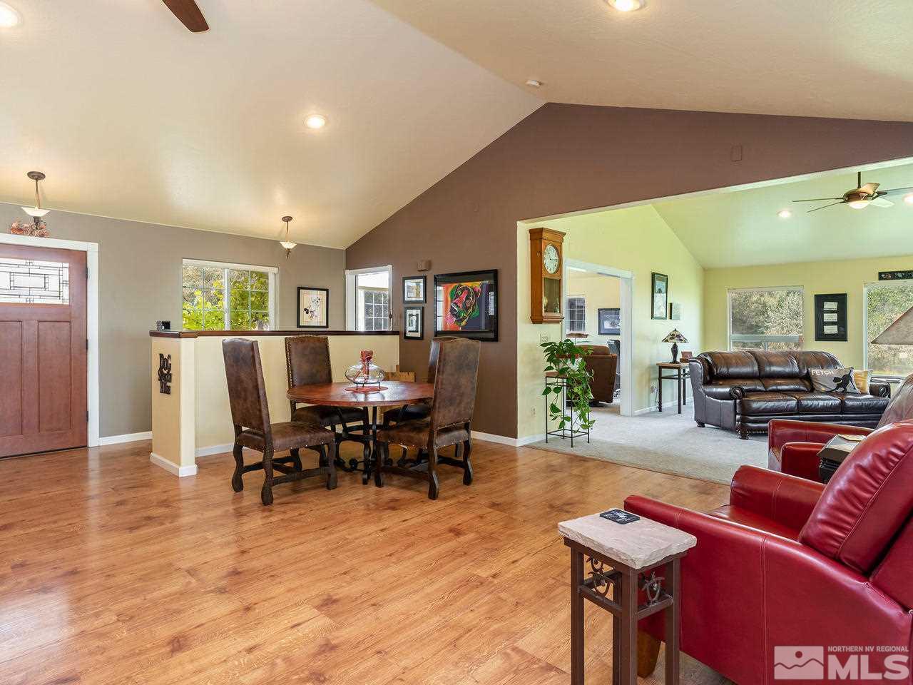 5112 Rivers Edge Drive Fallon, NV 89406 - Photo 6 of 25 a living room with furniture and wooden floor