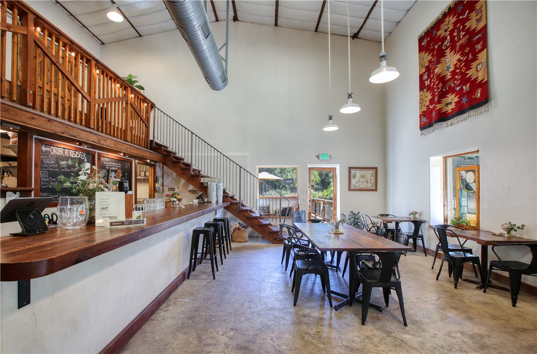 15050 Morro Road Atascadero, CA 93422 - Photo 22 of 33 a view of a dining room with furniture window and outdoor kitchen