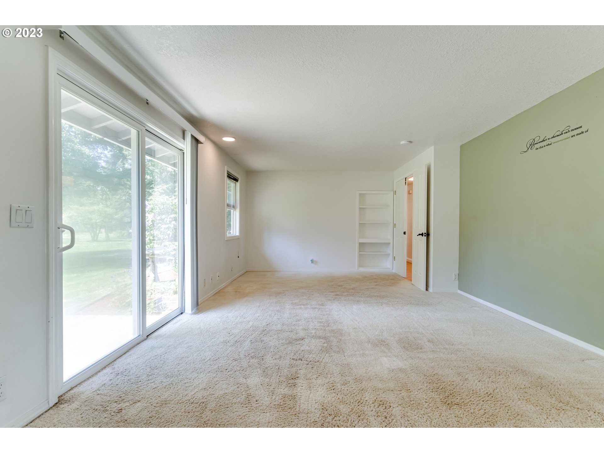 34886 Mathews Road Eugene, OR 97405 - Photo 25 of 48 a view of an empty room with a window