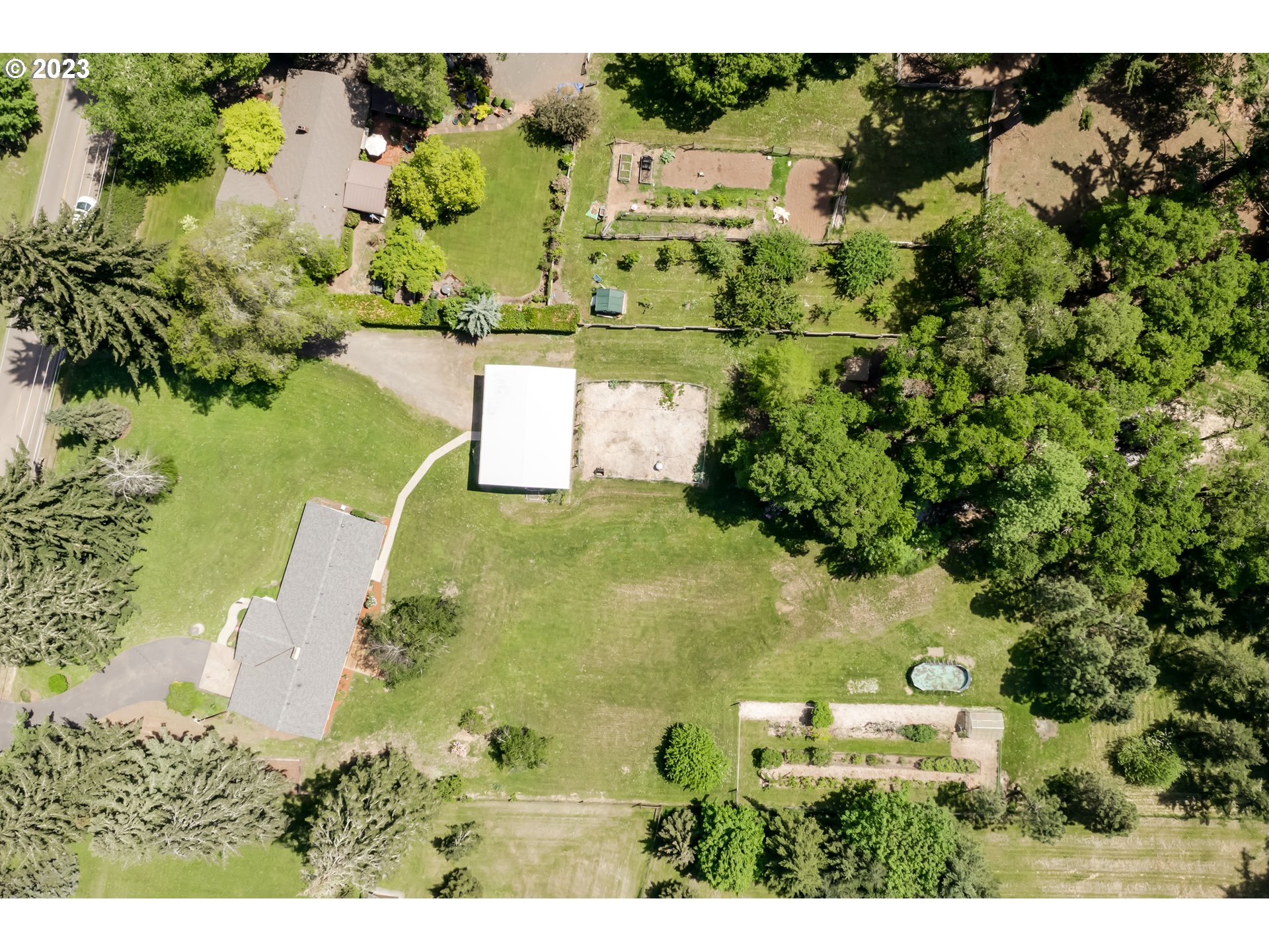 34886 Mathews Road Eugene, OR 97405 - Photo 48 of 48 an aerial view of ocean with residential house with outdoor space