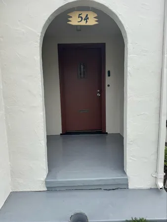 a view of door