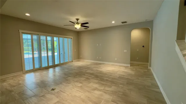 a view of room with window