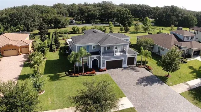 a view of a swimming pool and outdoor space